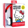Słuchawki nauszne OTL Hello Kitty HK1180 Biało-czerwony Funkcje dodatkowe Regulowany pałąk