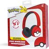 Słuchawki nauszne OTL Pokemon Poke Ball Czerwono-czarny Typ słuchawek Nauszne