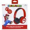 Słuchawki nauszne OTL Super Mario M Czerwono-czarny Funkcje dodatkowe Regulowany pałąk