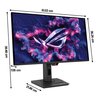 Monitor ASUS ROG Strix XG27ACDNG 26.5" QD-OLED 2560x1440px 360Hz 0.03 ms [GTG] Przeznaczenie Dla gracza