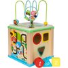 Zabawka edukacyjna SMILY PLAY Drewniana kostka aktywizująca 5w1 SPW84950 Płeć Chłopiec