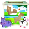Zabawka edukacyjna SMILY PLAY Kostka Farma Zoo SPW84948 Wiek 18 m+