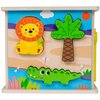Zabawka edukacyjna SMILY PLAY Kostka Farma Zoo SPW84948 Funkcje rozwojowe Motoryka