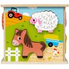 Zabawka edukacyjna SMILY PLAY Kostka Farma Sorter SPW84948 Efekt świetlny Nie