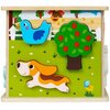 Zabawka edukacyjna SMILY PLAY Kostka Farma Sorter SPW84948 Funkcje rozwojowe Sprawność manualna