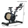 Rower spinningowy BH FITNESS Xcalibur Magnetic H9340 Rodzaj roweru Spinningowy