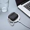 Etui na słuchawki BELINE Carban Cover do APPLE AirPods 4 Czarny Karabińczyk Tak