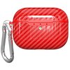 Etui na słuchawki BELINE Carban Cover do APPLE AirPods 4 Czerwony