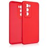 Etui BELINE Silicone do Oppo Reno 12 5G Czerwony