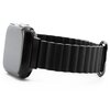 Pasek LUNA A00292 do Apple Watch (42/44/45mm) Czarny Materiał Tworzywo sztuczne