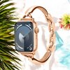 Pasek LUNA A00282 do Apple Watch 3/4/5/6/7/8/9/SE (38/40/41 mm) Złoty Gwarancja 24 miesiące