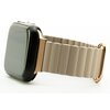 Pasek LUNA A00294 do Apple Watch 3/4/5/6/7/8/9/SE (38/40/41mm) Khaki/Złoty Materiał Tworzywo sztuczne