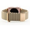 Pasek LUNA A00294 do Apple Watch 3/4/5/6/7/8/9/SE (38/40/41mm) Khaki/Złoty Rozmiar 41 mm