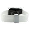 Pasek LUNA A00285 do Apple Watch 3/4/5/6/7/8/9/SE (38/40/41mm) Biały Materiał Silikon