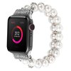 Pasek LUNA A00296 do Apple Watch 3/4/5/6/7/8/9/SE (38/40/41mm) Srebrny