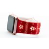 Pasek LUNA A00298 do Apple Watch 3/4/5/6/7/8/SE (38/40/41mm) Czerwony Kolor Czerwony
