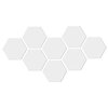 Lustro GOCKOWIAK Hex 15.7 x 15.7 cm (8 szt.) Kształt Nieregularny