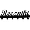 Wieszak łazienkowy GOCKOWIAK Ręczniki Czarny