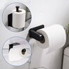 Uchwyt na papier toaletowy GOCKOWIAK 3216 Celes loft Czarny Głębokość [cm] 7.5