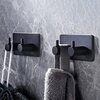 Wieszak łazienkowy GOCKOWIAK Ambar Czarny Powierzchnia Matowa