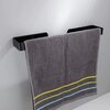 Wieszak łazienkowy GOCKOWIAK Kasos 30 cm Czarny Wysokość [cm] 3
