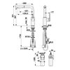 Bateria KFA ARMATURA Duero Pure Basic 6623-114-31 z filtrem Złoto szczotkowane Możliwość podłączenia filtra wody Tak