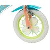 Rower dziecięcy TOIMSA Bluey 1259 12 cali Błękitno-limonkowy Dominujący kolor Błękitno-limonkowy