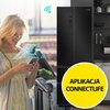 Lodówka HISENSE RF632N4WFE1 4D SkyLine No frost 200cm Czarna Wi-Fi ConnectLife Metal Tech Cooling Liczba półek na butelki 1