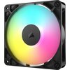 Wentylator CORSAIR RS120 PWM ARGB Czarny Podświetlenie Tak