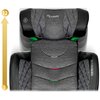 Fotelik samochodowy NUKIDO Louis i-Size 100-150 cm (15-36 kg) Czarno-szary Isofix Tak