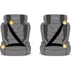 Fotelik samochodowy NUKIDO Louis Soft i-Size 100-150 cm (15-36 kg) Szary Wkładka redukcyjna Nie