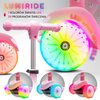 Hulajnoga dla dzieci SUN BABY Lumiride J02.025.0.3 Różowy Regulacja wysokości kierownicy Tak