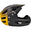 Kask XRIDER XR00FH01 Czarno-żółty Full Face MTB z odkręcaną szczęką (rozmiar L) Technologie 17 otworów wentylacyjnych