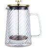 Zaparzacz KLAUSBERG KB-7767 Przeźroczysto-złoty (1000 ml)