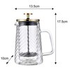 Zaparzacz KLAUSBERG KB-7765 Przeźroczysto-złoty (350 ml) Pojemność [ml] 350