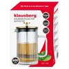 Zaparzacz KLAUSBERG KB-7760 Przeźroczysto-złoty (600 ml) Pojemność [ml] 600