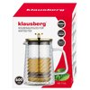 Zaparzacz KLAUSBERG KB-7766 Przeźroczysto-złoty (600 ml) Pojemność [ml] 600