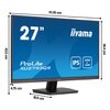 Monitor IIYAMA ProLite XU2793QS-B7 27" 2560x1440px IPS 100Hz 1 ms [MPRT] Przeznaczenie Do domu i biura