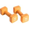Zestaw hantli PURE2IMPROVE 7044952 (2 x 4 kg) Materiał Żeliwo