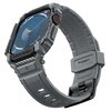Pasek SPIGEN Rugged Armor Pro do Apple Watch 10 (46 mm) Szary Materiał TPU