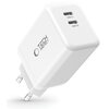 Ładowarka sieciowa TECH-PROTECT NC45W-GAN PD45W Biały Kabel w zestawie Brak