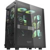 Obudowa DARKFLASH DK360 Czarny Panel przedni 3x 120/140 mm