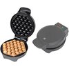 Gofrownica KALORIK Egg Puffs EWM 1800 BK Regulacja temperatury Nie
