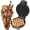 Gofrownica KALORIK Egg Puffs EWM 1800 BK Nieprzywieralna powłoka płytek Tak