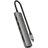 Hub SATECHI ST-P7SM USB Typu C, Pasywny Liczba portów wyjściowych [szt.] 7