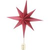 Gwiazda CHRISTMAS DECORATION 28 cm Czerwony