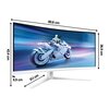 Monitor PHILIPS Evnia 34M2C5501A/00 34" 3440x1440px 180Hz 1 ms [GTG] Curved Przeznaczenie Dla gracza