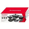 Zestaw garnków KLAUSBERG KB-7830 (12 elementów) Pojemność [l] garnek 7.1 l