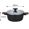 Zestaw garnków KLAUSBERG KB-7831 (12 elementów) Pojemność [l] rondel 1.2 l