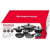 Zestaw garnków KLAUSBERG KB-7831 (12 elementów) Pojemność [l] garnek 7.1 l